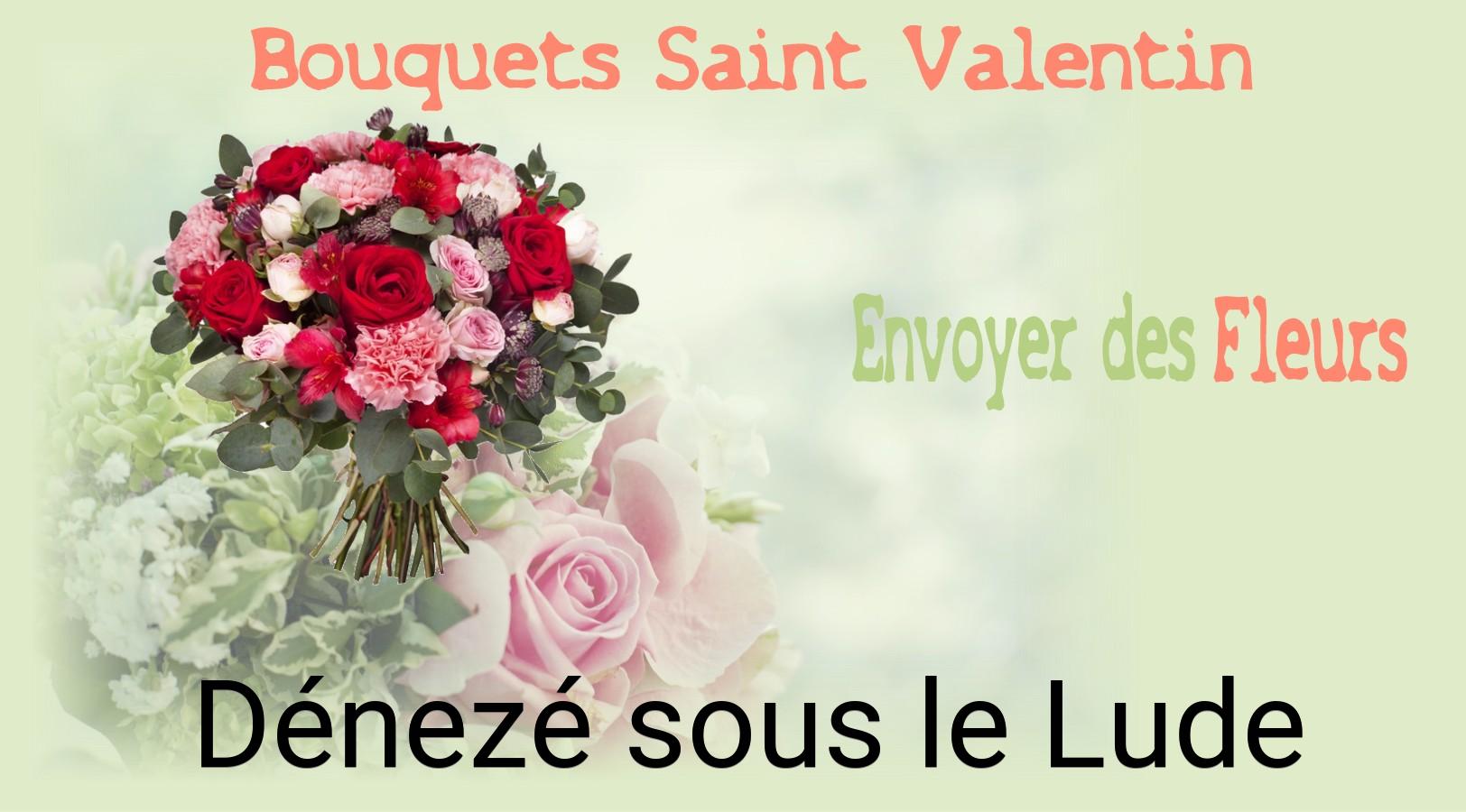 Roses de Saint-Valentin livrées à Dénezé-sous-le-Lude